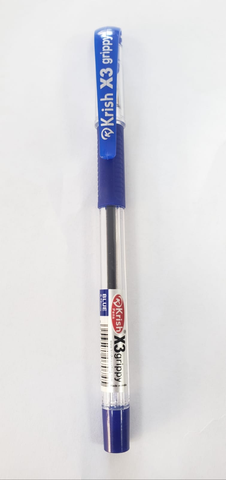 Krish X3 Grippy 0.7mm Blue Ball Pen – Arabian Stationery